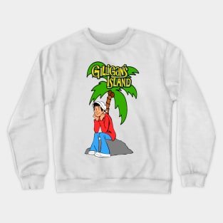 Here On Gilligan's Island Crewneck Sweatshirt